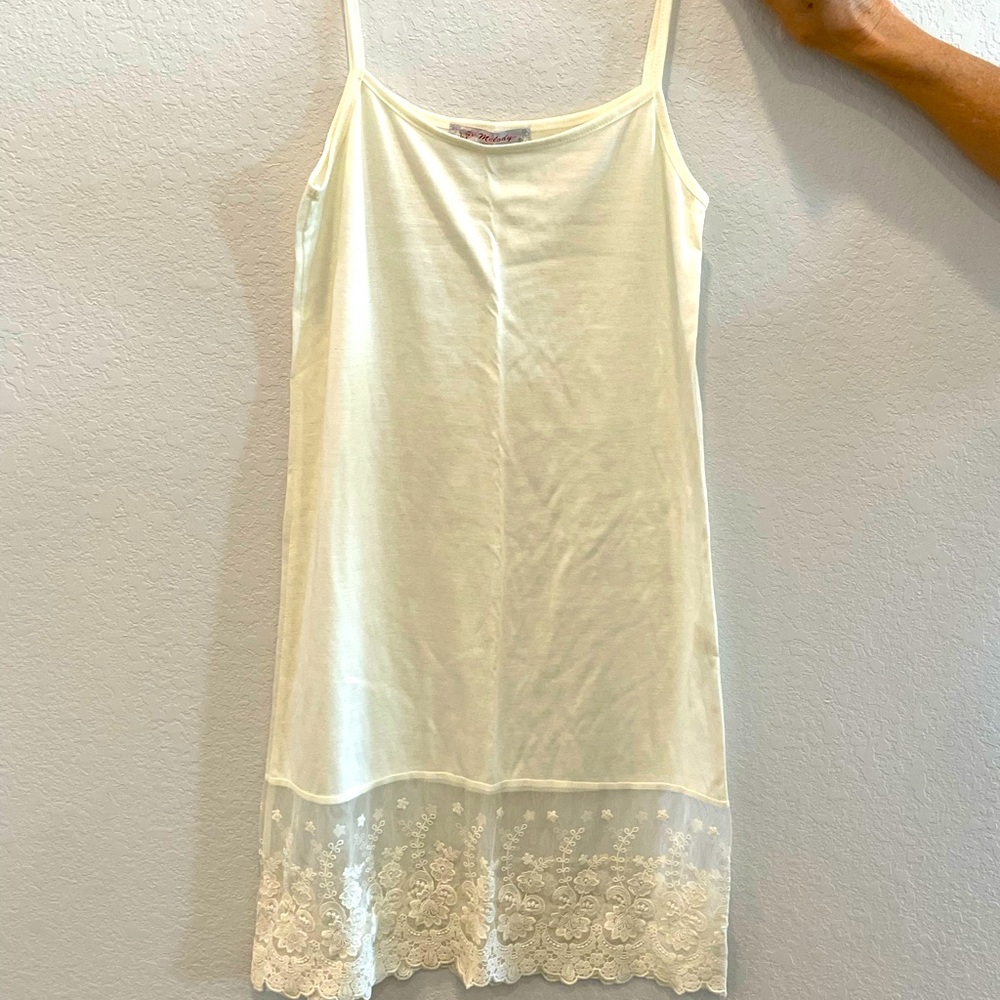 Cream Lace Camisole
